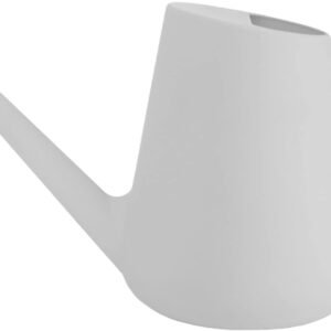 Fern Watering Can: 1 Gallon Capacity - Grey - Long Spout, Ergonomic Handle, Large Mouth Opening, One Piece Construction, for Indoor and Outdoor Use, Gardening